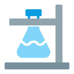 This is the Test Beaker icon from the Science icon collection with an Color style