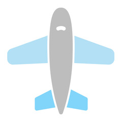 This is the Airplane icon from the Science icon collection with an Color style