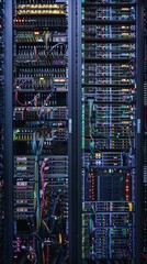 Computer and Server Room Rack Panel