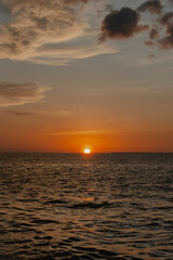 Obraz premium Sunset on the Ocean