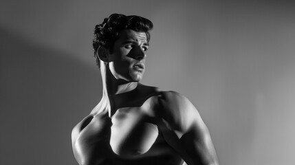 Male Portrait (Vintage Style)