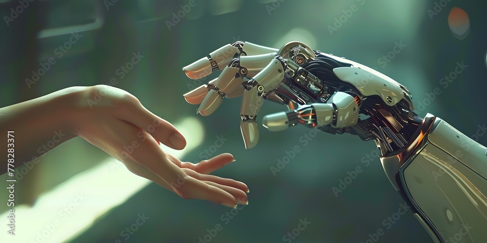 Poster collaborative synergy: human-robot partnership in ai-driven tech innovation, cyber research advancem