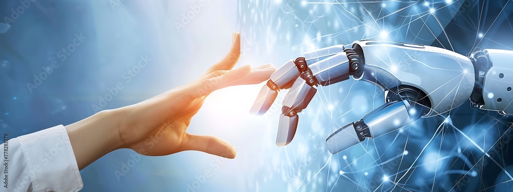 Poster collaborative synergy: human-robot partnership in ai-driven tech innovation, cyber research advancem