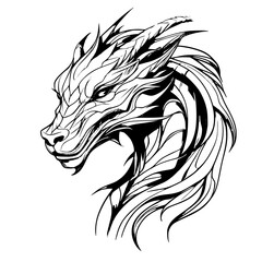 head of a dragon
