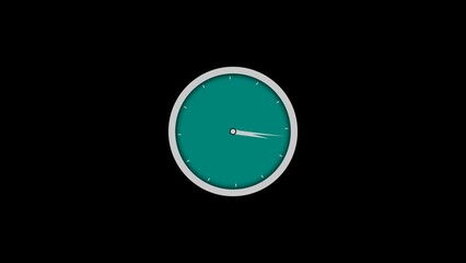 Clock icon illustration. Clock icon flat style black background 24 Hour Day Fast Speed.