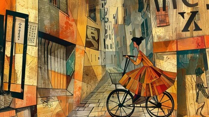 Bicycle Through Letters 2