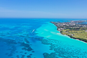 Fototapeta na wymiar Tropical paradise island of Bermuda