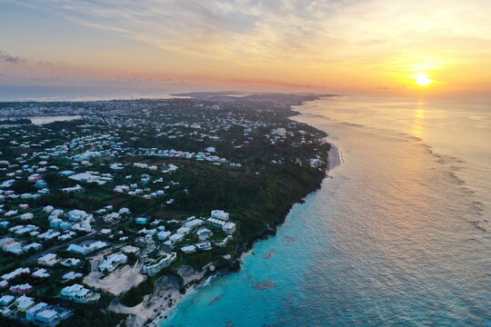 Tropical paradise island of Bermuda