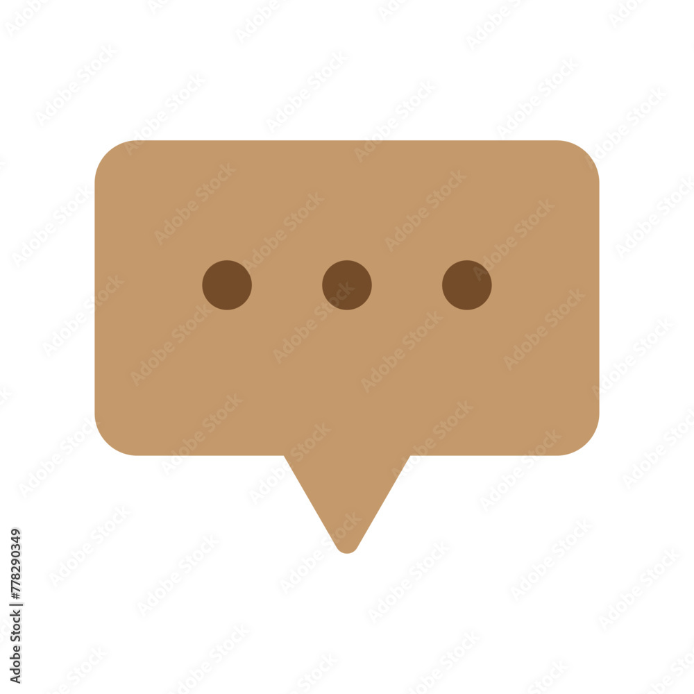 Wall mural talk bubble speech icon set in two styles isolated on white background . comment icon set . chat ico