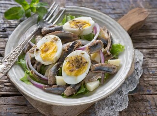 Gubbröra, or Gentleman's Delight is a traditional Swedish dish