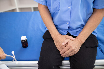 Patients who are concerned about prostate cancer seek the advice of a medical advisor to review...