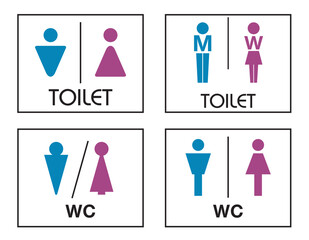 Toilet Washroom Male Female Restroom