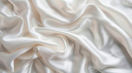 white satin background. Silk background