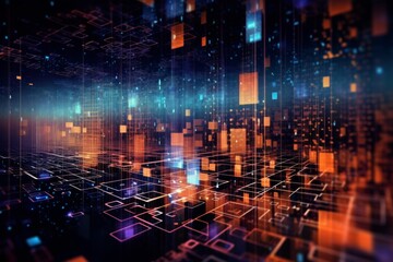 Advancing Energy Sustainability with the Smart Grid, IoT, Technology Concept, Background	