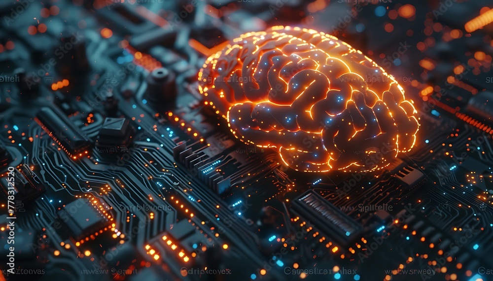 Poster Exploring Quantum Computing, Fusion of AI, Biotech & Machine Learning in Neural Circuits & Cyber Brains