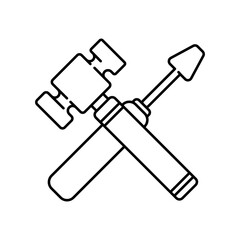 Hammer Screwdriver Icon