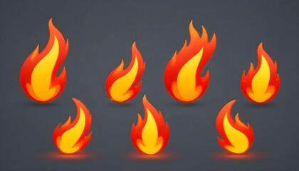 fire flames background