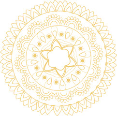 This is simple and vector Mandala Background and this background is editable.