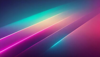 Background with abstract shapes and iridescent colors with yellow, pink, green, orange. Wallpaper for screen savers of TV, monitor, PC. Banner header image. - obrazy, fototapety, plakaty