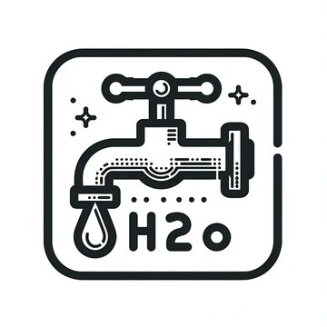H2o Water Tap Icon