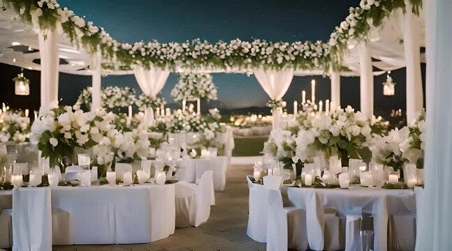 Transforming the Wedding Aisle with Floral Flourish and Candlelit Charms for a Timeless Romantic Atmosphere