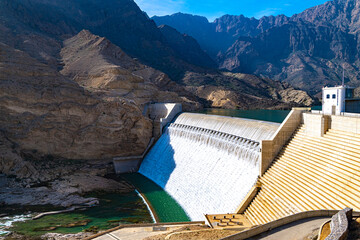 Wadi Dayqah Dam in Ash-Sharqiyyah Region, Oman
