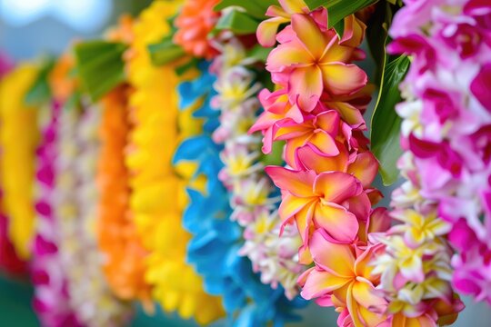 Authentic Hawaiian Lei Day Celebration