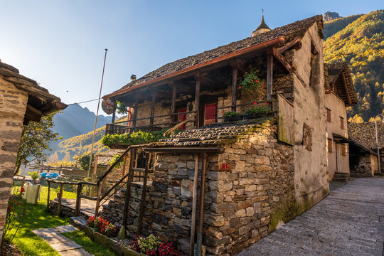 The rock houses in Ticino, Switzerland, are a fascinating architectural and cultural marvel nestled within the picturesque landscape of the region. These unique dwellings, known locally as "Grotti"