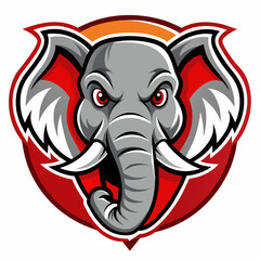 mascot-elephant----vector-logo