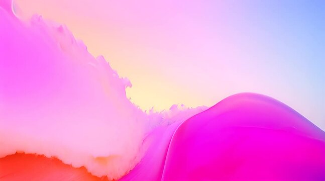 Pink and Blue Water Background