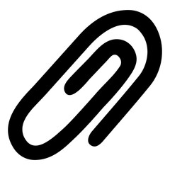 A trendy design icon of paper clip

 - obrazy, fototapety, plakaty