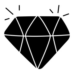 A unique design icon of diamond

