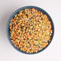 mix dal or Dal mix healthy mixture of Indian pulses used for everyday cooking