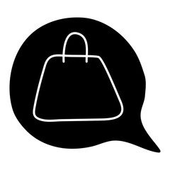 Perfect design icon of shopping feeds

