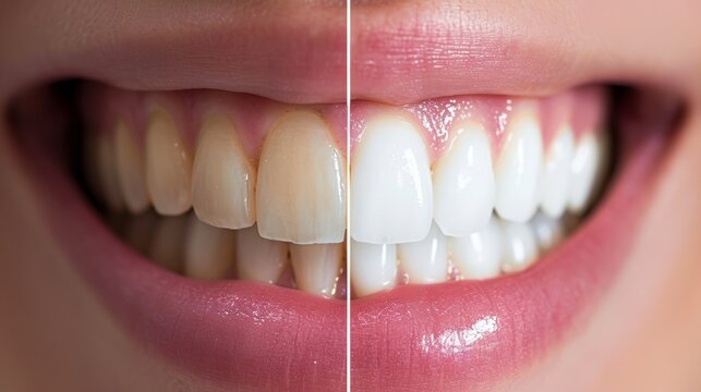 light photos of teeth bleaching