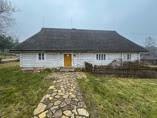 Kocjan's cottage in Rabsztyn, where Antoni Kocjan, a distinguished Polish glider designer, was born. - 778346740