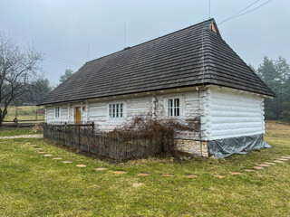 Kocjan's cottage in Rabsztyn, where Antoni Kocjan, a distinguished Polish glider designer, was born. - 778346973