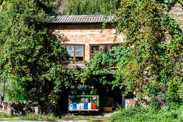 Old house in Llavorsi, Lleida, Catalonia, Spain