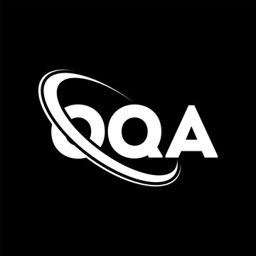 OQA logo. OQA letter. OQA letter logo design. Initials OQA logo linked with circle and uppercase monogram logo. OQA typography for technology, business and real estate brand.