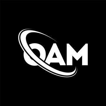 OAM logo. OAM letter. OAM letter logo design. Initials OAM logo linked with circle and uppercase monogram logo. OAM typography for technology, business and real estate brand.