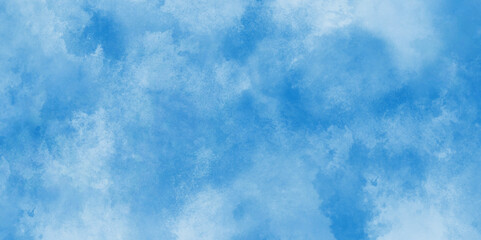 Blue sky with clouds. Sky Nature Landscape Background. The summer heaven is colorful clearing day Good weather.  bright cloud cover in the sun calm clear winter air background. 