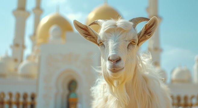 Goat Qurban Genrated with Ai Tools