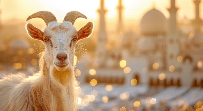 Goat Qurban Genrated with Ai Tools