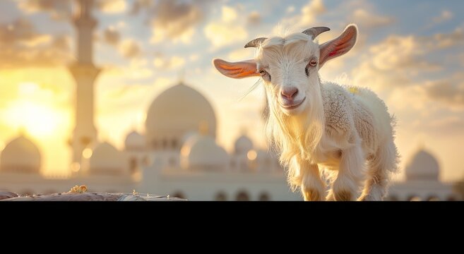 Goat Qurban Genrated with Ai Tools