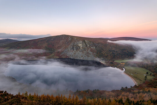 Lough Tay, Wicklow Mountains, County Wicklow, Ireland 
