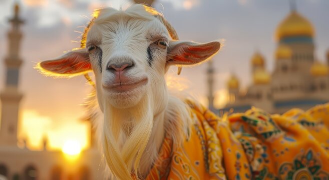 Goat Qurban Genrated with Ai Tools