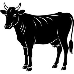     cow vector illustration
