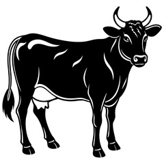     cow vector illustration
