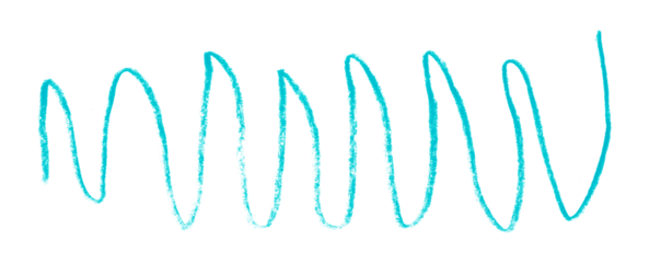 light blue pencil strokes isolated on transparent background