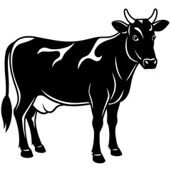     cow vector illustration
